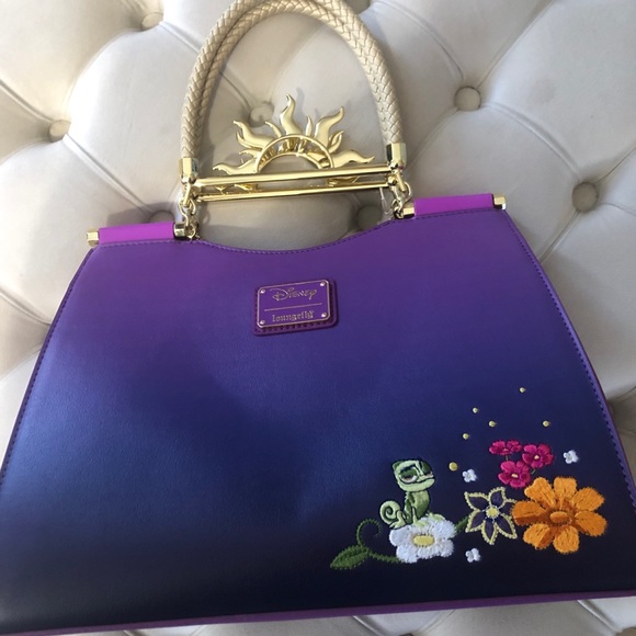 Loungefly Handbags - Loungefly Tangled 10th Anniversary Crossbody